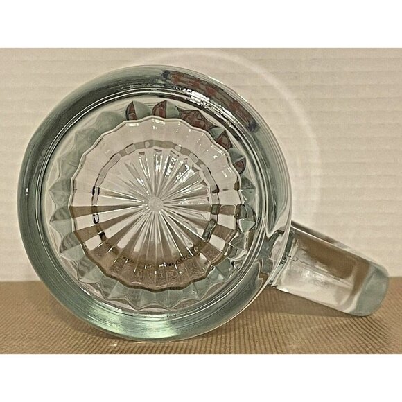 Vintage Thick Glass NFL Football Beer Mug Stein Cup - Picture 5 of 6